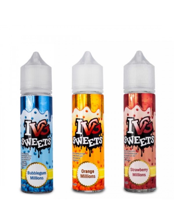 IVG SWEETS RANGE Eliquid Shortfills 60ML