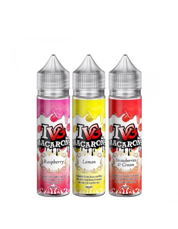 IVG MACARONS RANGE Eliquid Shortfills 60ML