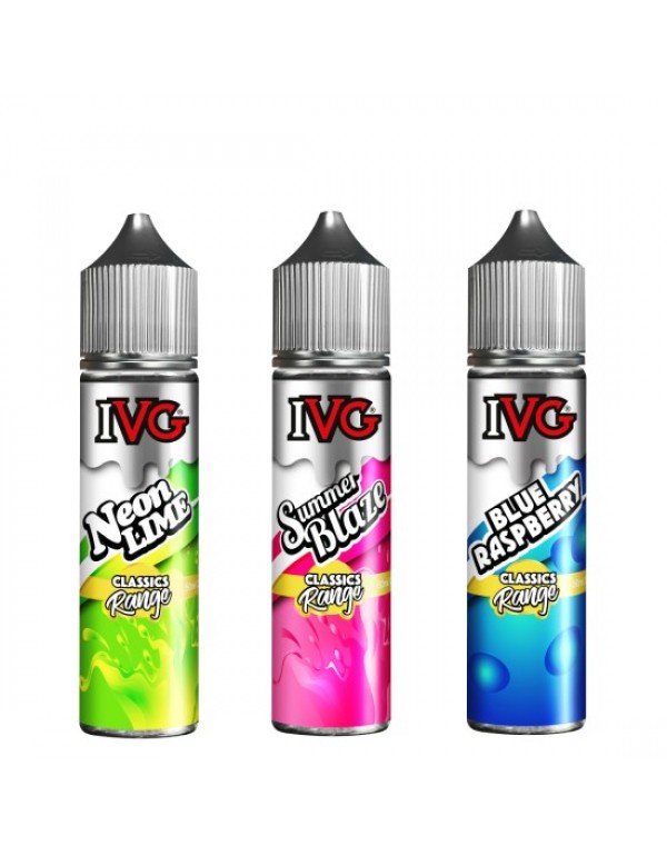 IVG CLASSICS RANGE Eliquid Shortfills 60ML