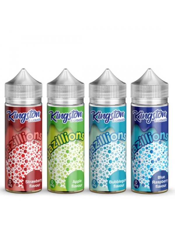 KINGSTON GAZILLIONS Eliquid Shortfills 120ML