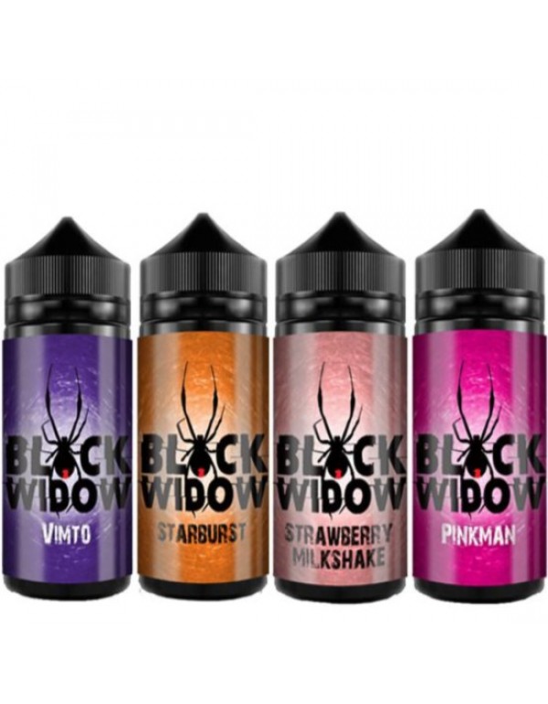 Black Widow Eliquid Shortfills 120ml