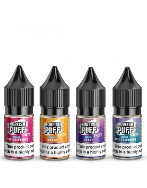 MOREISH PUFF SALTS CHILLED Eliquids 10ML