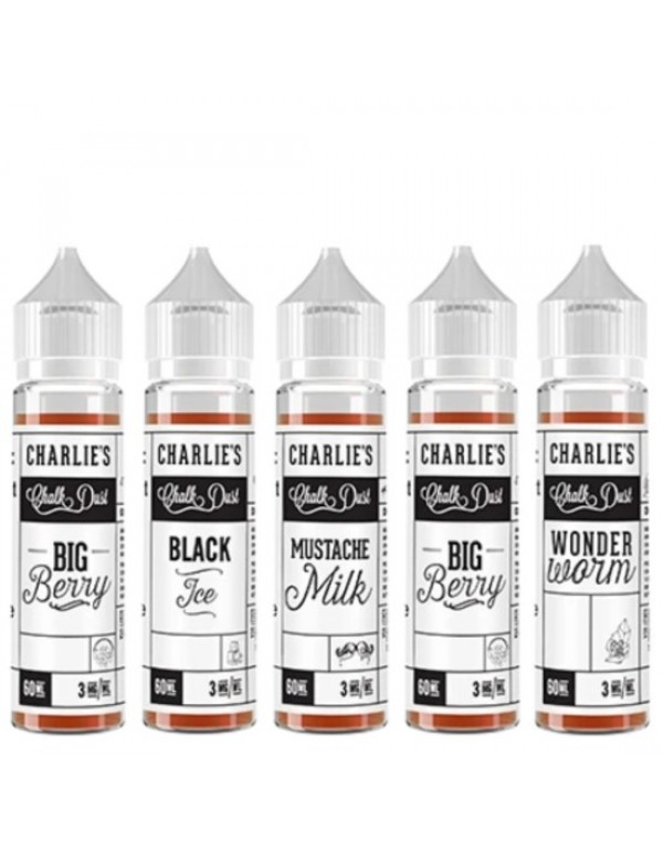 CHARLIE'S WHITE LABEL Eliquid Shortfills 60ML