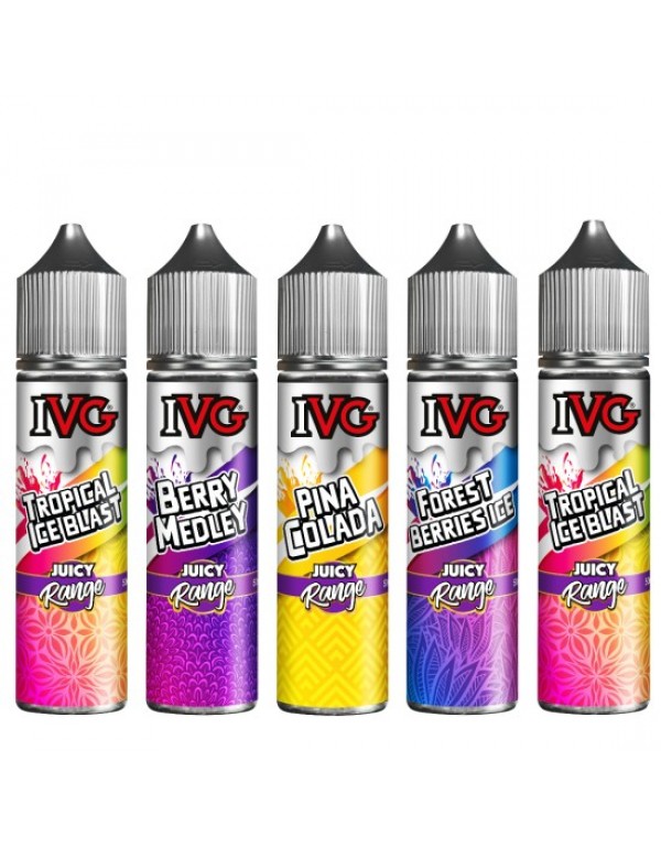 IVG JUICY RANGE Eliquid Shortfills 60ML