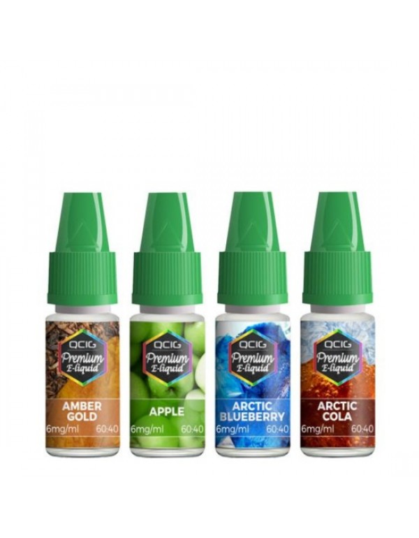 QCIG PREMIUM Eliquids 10ML 5-PACK