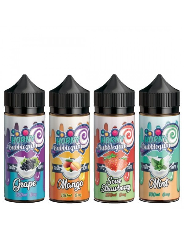 HORNY FLAVA BUBBLEGUM SERIES Eliquid Shortfills 12...