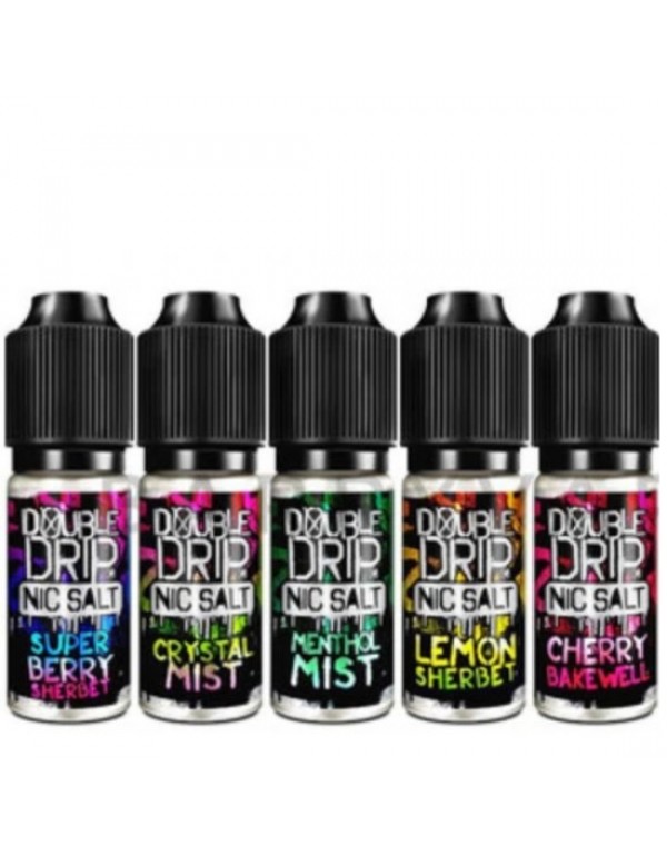 Double Drip Nic Salt Eliquids 10ml