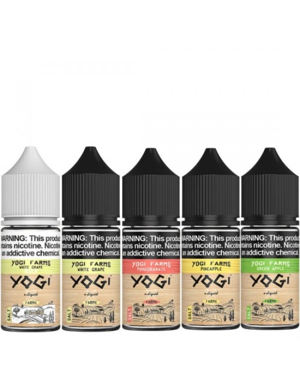 Yogi Nic Salt Eliquids 10ml