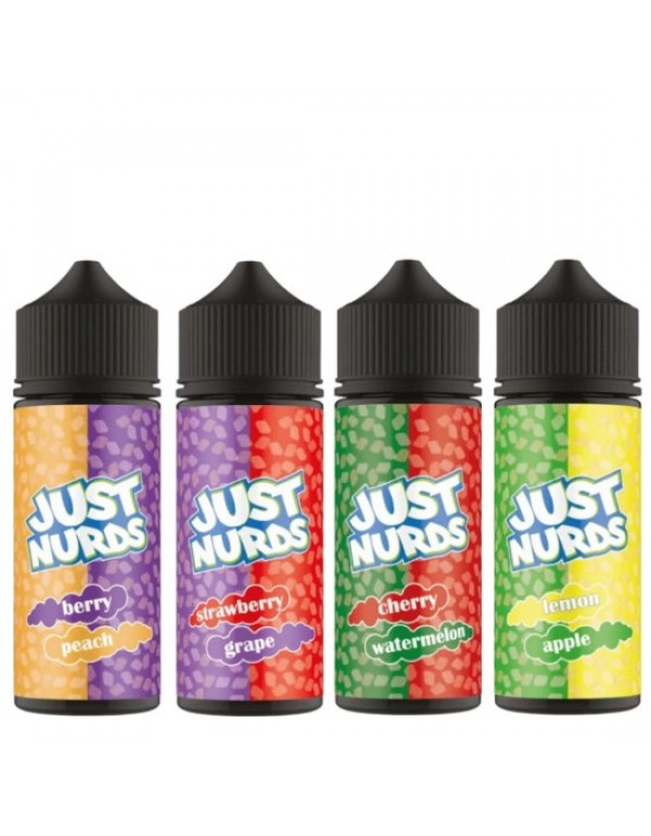 JUST NURDS Eliquid Shortfills 120ML