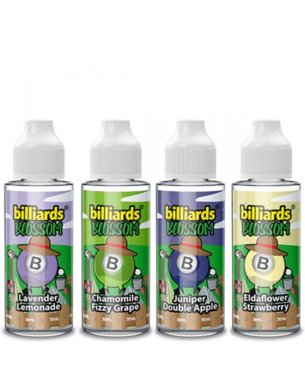 BILLIARDS BLOSSOM Eliquid Shortfills 120ML