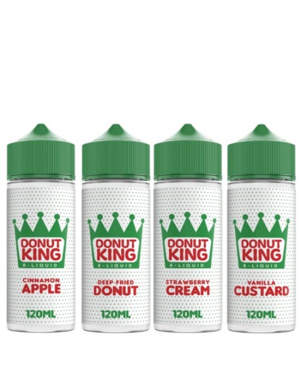 Donut King Eliquid Shortfills 120ml