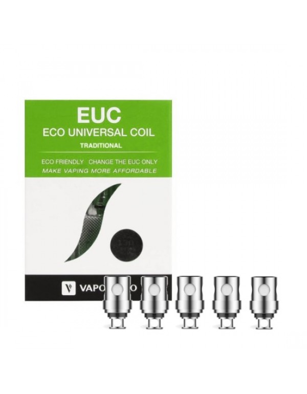 VAPORESSO EUC ECO UNIVERSAL TRADITIONAL VAPE COILS 5PCS