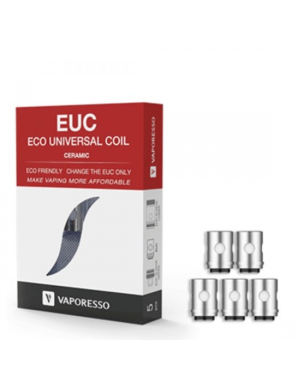 VAPORESSO EUC ECO UNIVERSAL CERAMIC VAPE COILS 5PC...