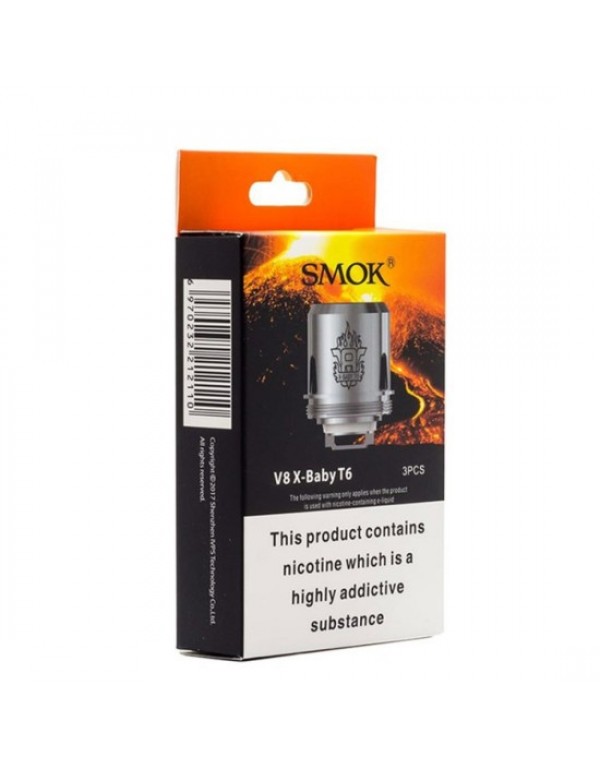 SMOK TFV8 X-BABY VAPE COILS 3PCS