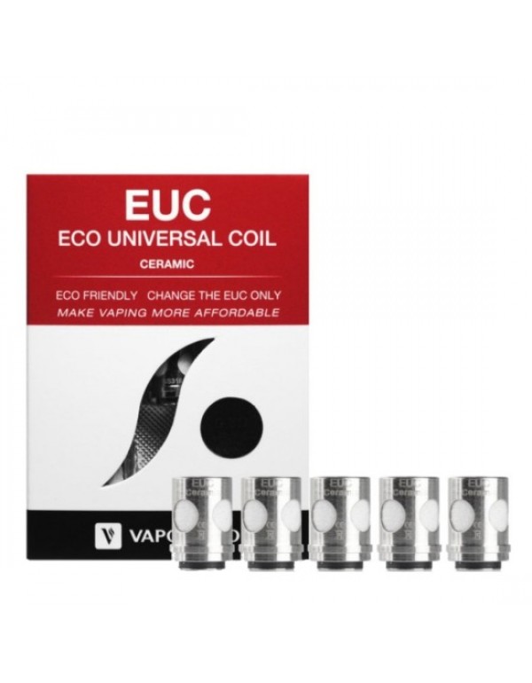 VAPORESSO EUC ECO UNIVERSAL CERAMIC VAPE COILS 5PCS