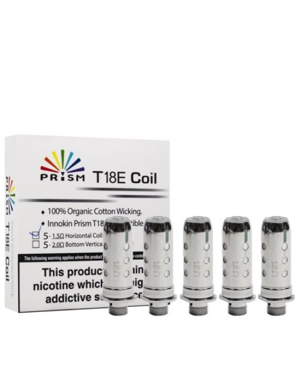 INNOKIN PRISM T18E/T22E VAPE COILS 5PCS