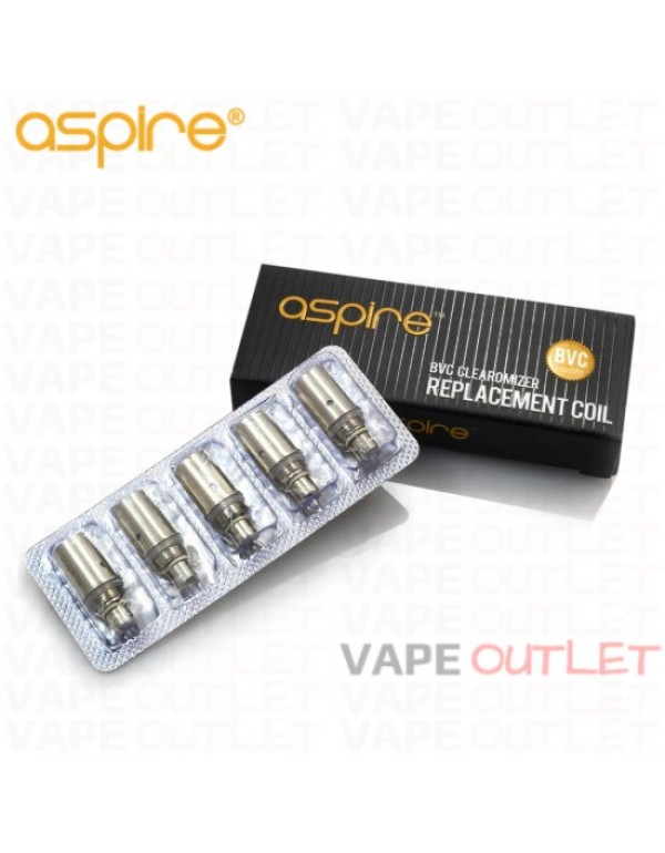 ASPIRE BVC VAPE COILS 5PCS