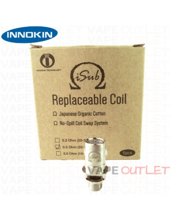 INNOKIN ISUB VAPE COILS 5PCS