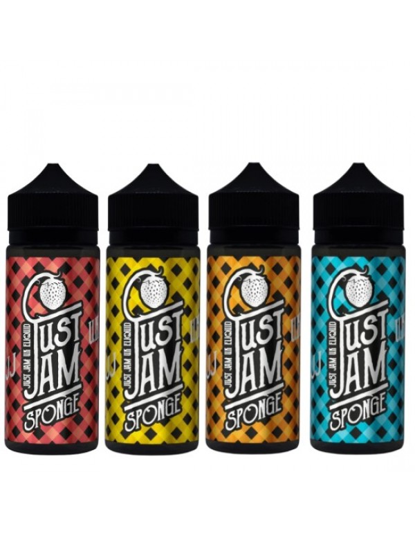 JUST JAM SPONGE Eliquid Shortfills 120ML