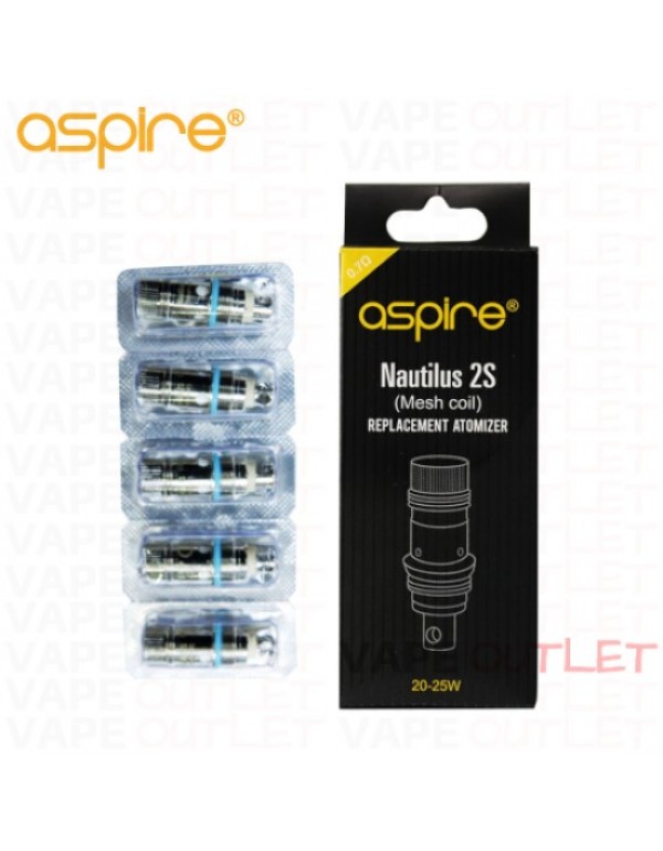 ASPIRE NAUTILUS 2S MESH 0.7OHM VAPE COILS 5PCS