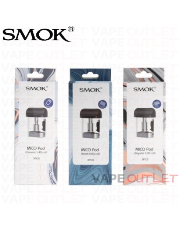 Smok Mico Replacement Pods 3Pcs