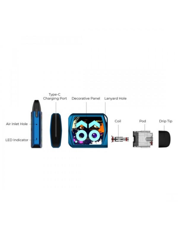 Uwell Caliburn Koko Prime Pod Vape Kit 690mAh