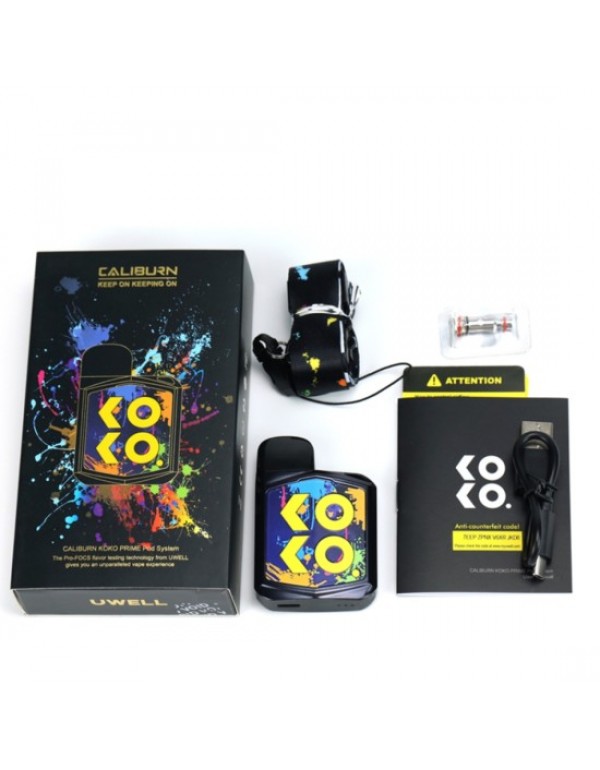 Uwell Caliburn Koko Prime Pod Vape Kit 690mAh