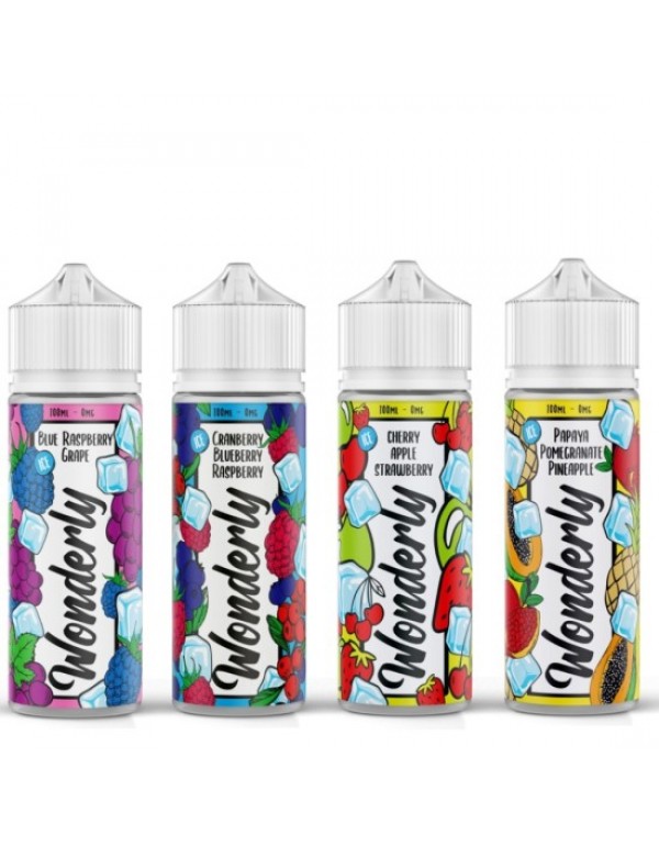 Wonderly Ice Eliquid Shortfills 120ML