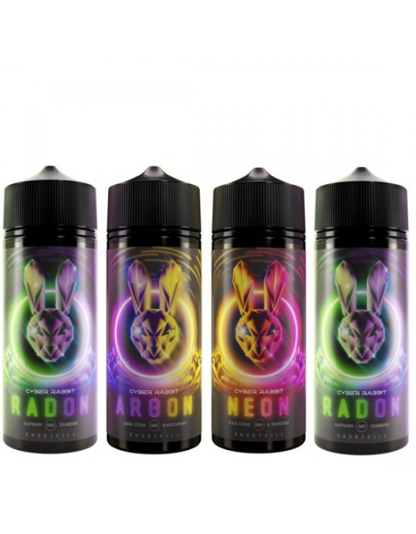 Cyber Rabbit Eliquid Shortfills 120ml