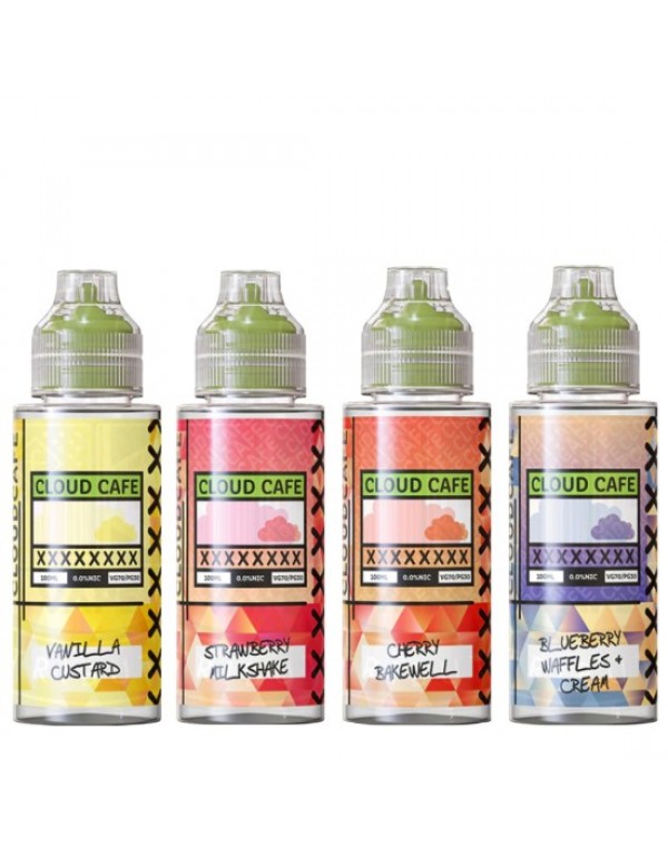 Cloud Cafe Eliquid Shortfills 120ml