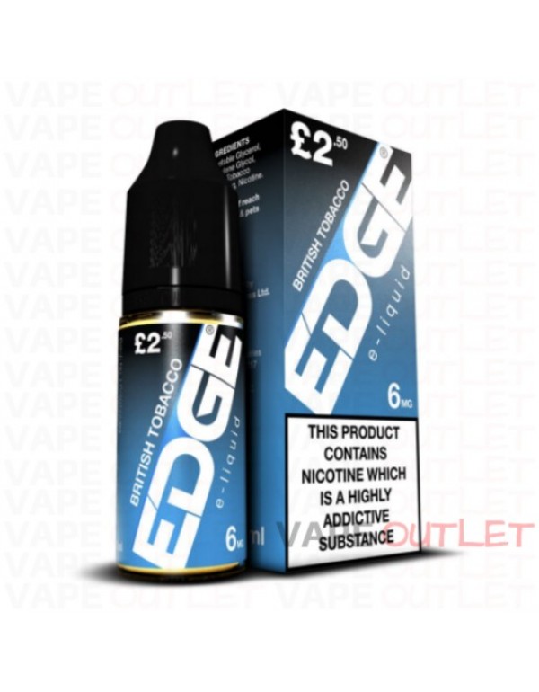 EDGE Eliquid BRITISH TOBACCO