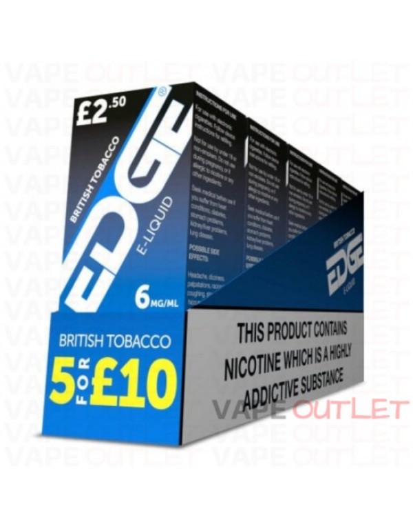 EDGE Eliquid BRITISH TOBACCO