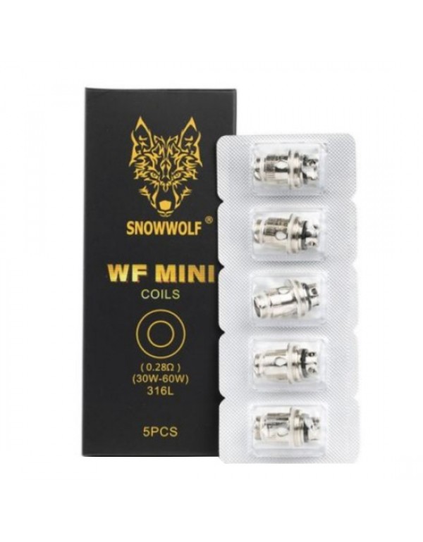 SNOWWOLF WF MINI VAPE COILS 5PCS