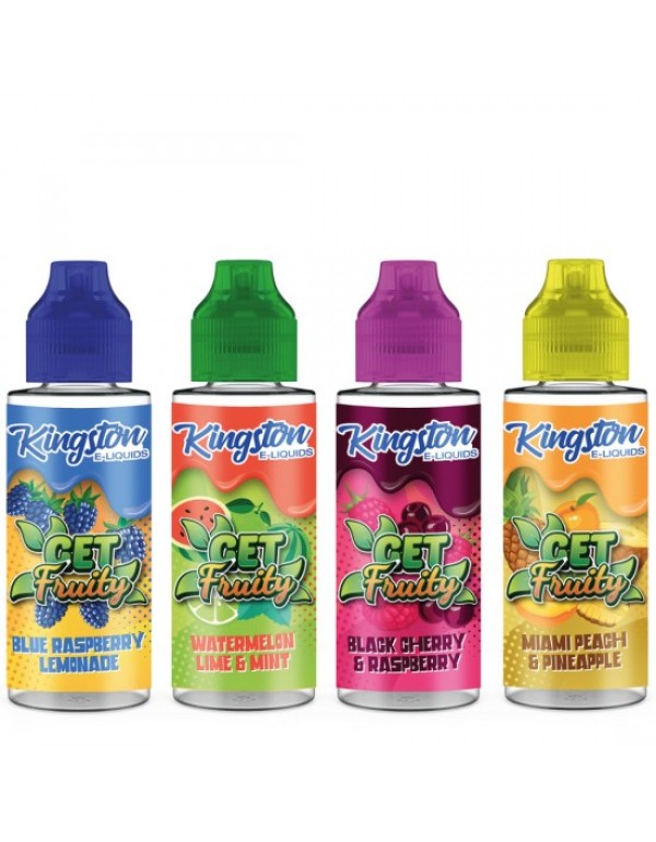 Kingston Get Fruity Eliquid Shortfills 120ml