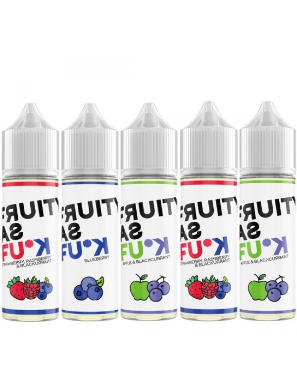 Fruity As FU.K Eliquid Shortfills 60ml