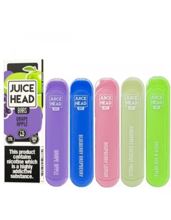 Juice Head Bars Disposable Vape Kit 600 Puffs