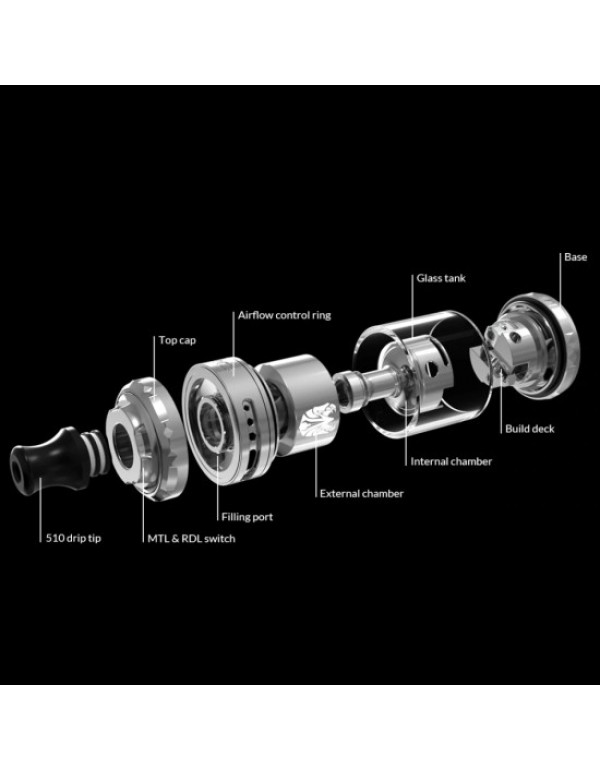 Oxva Arbiter Solo RTA Vape Tank