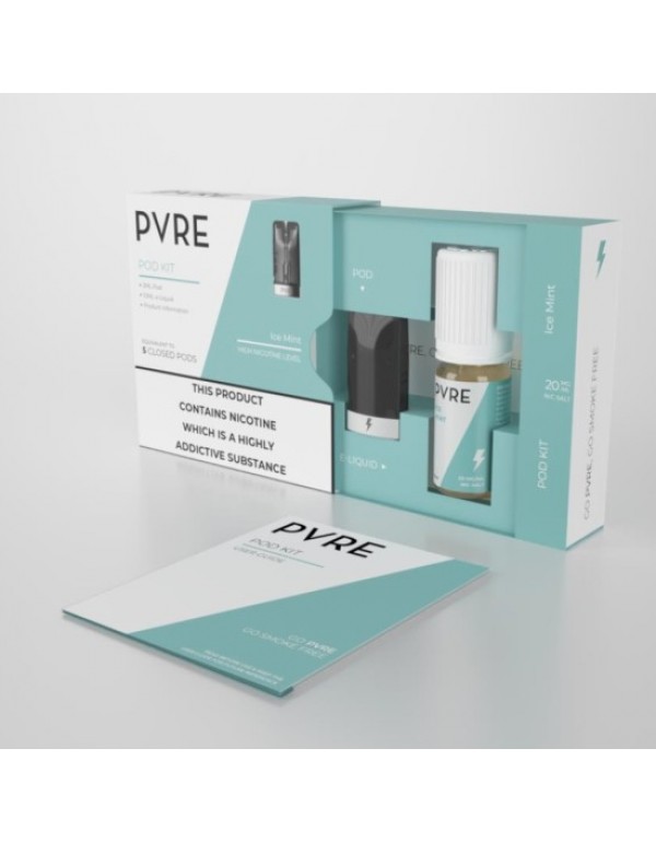 PVRE Pod Kits (Refillable Pod & 10ml Eliquid)